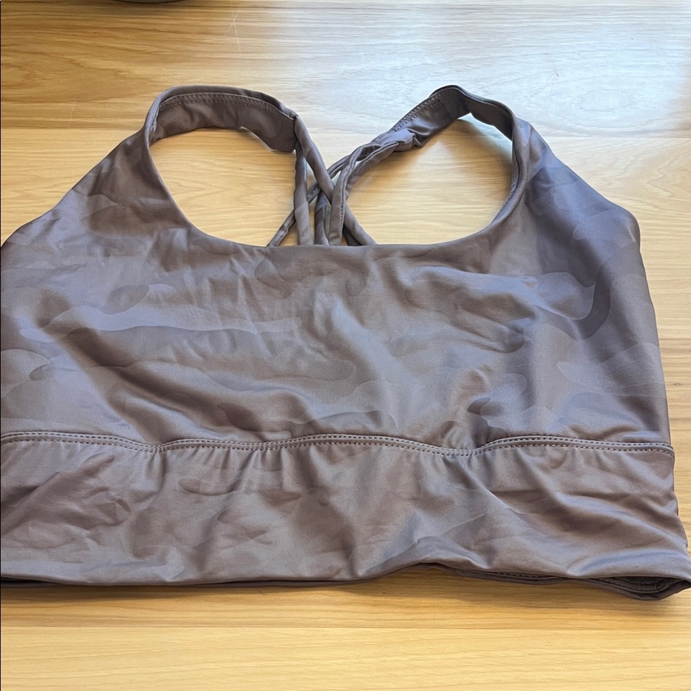 Stylish Women's Sports Bra in Gray